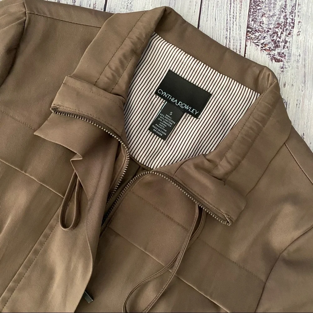 Brown Jacket with Cargo Pockets